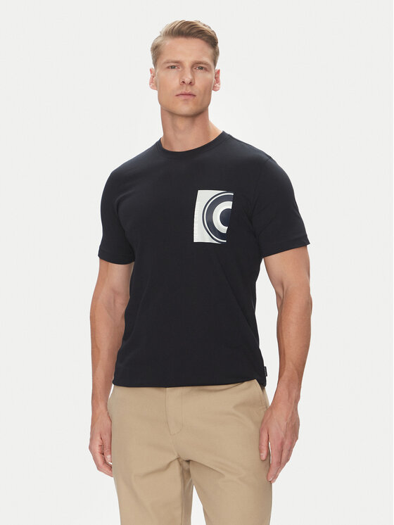Pierre Cardin Тишърт C5 21460.2120 Тъмносин Regular Fit за Мъже цена