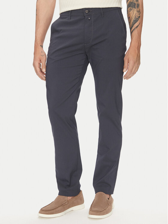 Pierre Cardin Чино панталони C3 33730.1058 Тъмносин Slim Fit за Мъже цена
