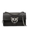 Pinko Дамска чанта Love One Classic Dc PE 23 PLTT 100941 A0F1 Черен цвят на ниска цена