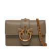 Pinko Дамска чанта Love One Micro C . AI 24-25 PCPL 100064 A0F1 Сив за Жени цена