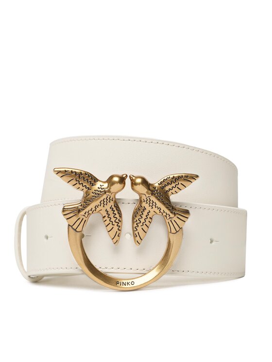 Pinko Дамски колан Love Berry H4 Belt PE 23 PLT01 100120 A0F1 Бял за Жени цена