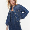 Pinko Дънково яке 100117 A0GF Тъмносин Regular Fit за Жени цена