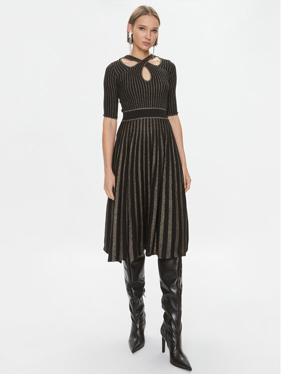Pinko Ежедневна рокля Bitter 100413 A0L0 Черен Regular Fit за Жени цена