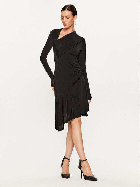 Pinko Коктейлна рокля Babar 102488 A1BQ Черен Slim Fit за Жени цена
