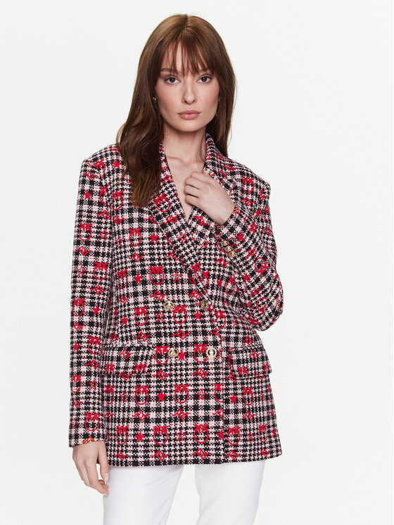 Pinko Сако 100642 A0N2 Червен Regular Fit за Жени цена