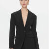 Pinko Сако Gastone 102344 A1BA Черен Regular Fit за Жени цена