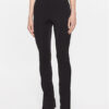 Pinko Текстилни панталони 100542 A0HM Черен Regular Fit за Жени цена