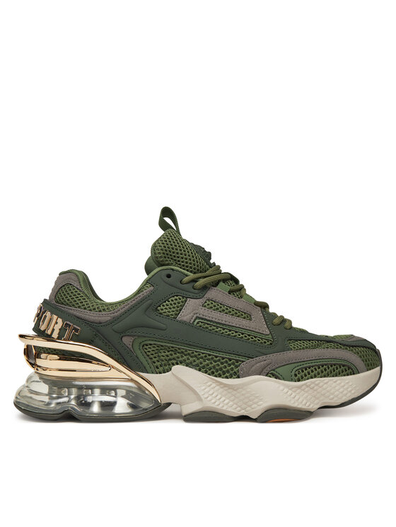 Plein Sport Сникърси Thunderbeast // GEN.X.05 SAES USC0750 STE003N Зелен за Мъже цена