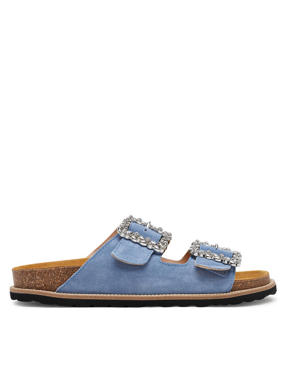 Pollini Чехли SA28373G0MTF0712 Светлосиньо за Жени цена