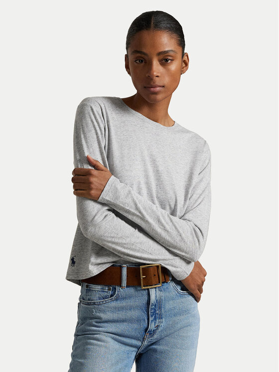 Polo Ralph Lauren Блуза 211967103003 Сив Classic Fit за Жени цена