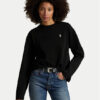Polo Ralph Lauren Блуза 211967105002 Черен Straight Fit за Жени цена