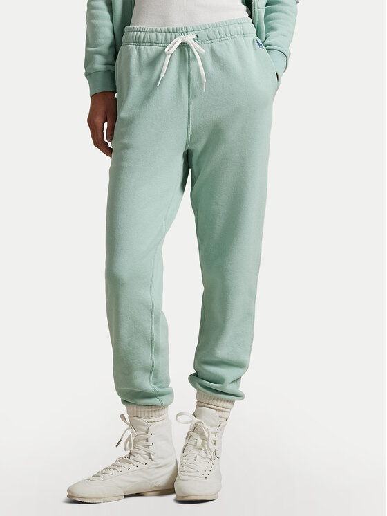 Polo Ralph Lauren Долнище анцуг 211935585017 Зелен Regular Fit за Жени цена