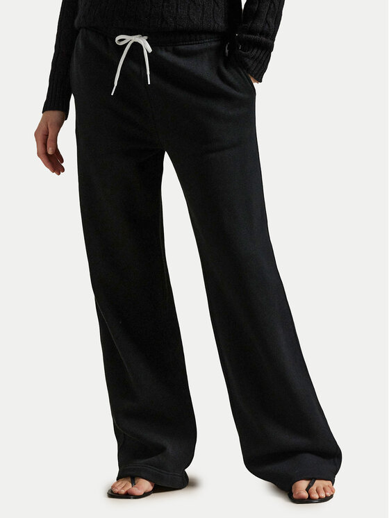 Polo Ralph Lauren Долнище анцуг 211977959002 Черен Wide Leg за Жени цена