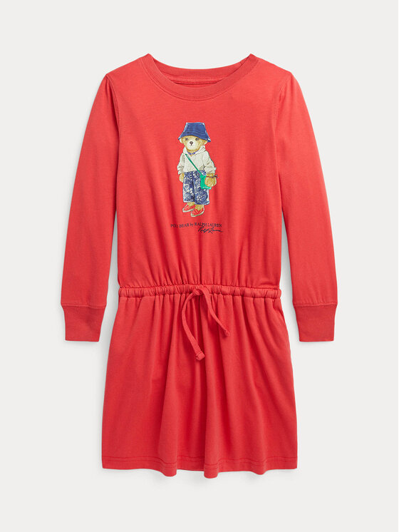 Polo Ralph Lauren Ежедневна рокля 312909702001 Червен Regular Fit за Момичета цена