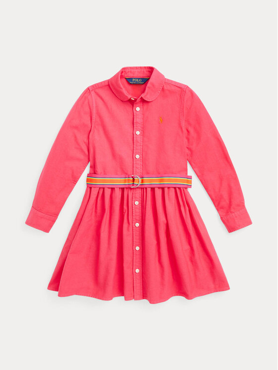 Polo Ralph Lauren Ежедневна рокля 312909813001 Розов Regular Fit за Момичета цена