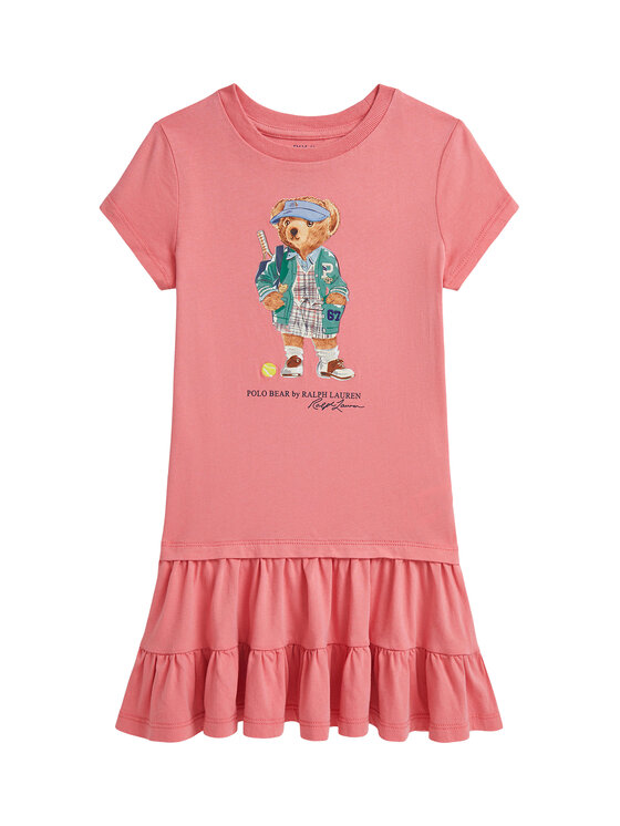 Polo Ralph Lauren Ежедневна рокля 312971130001 Розов Regular Fit за Момичета цена