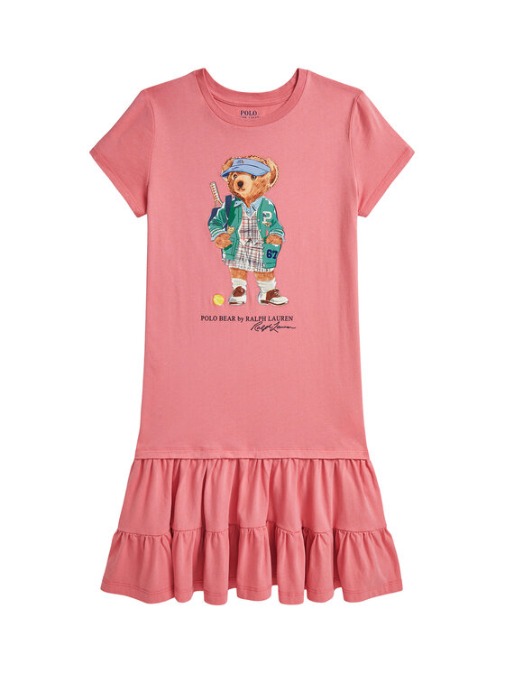 Polo Ralph Lauren Ежедневна рокля 313971130001 Розов Regular Fit за Момичета цена