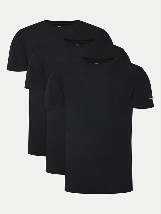 Polo Ralph Lauren Комплект 3 тишърти 714965508001 Черен Slim Fit за Мъже цена