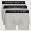 Polo Ralph Lauren Комплект 3 чифта боксерки 714835885005 Сив за Мъже цена