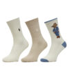 Polo Ralph Lauren Комплект 3 чифта дълги чорапи дамски 455972026001 Цветен за Жени цена