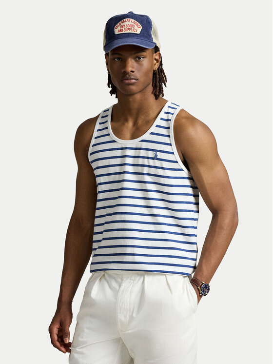 Polo Ralph Lauren Мъжки топ 710970699001 Тъмносин Classic Fit за Мъже цена