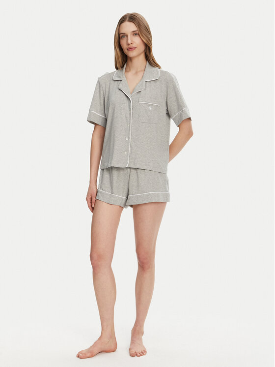 Polo Ralph Lauren Пижама 4P0231 Сив Regular Fit за Жени цена