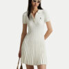 Polo Ralph Lauren Плетена рокля 211966310002 Бял Regular Fit за Жени цена