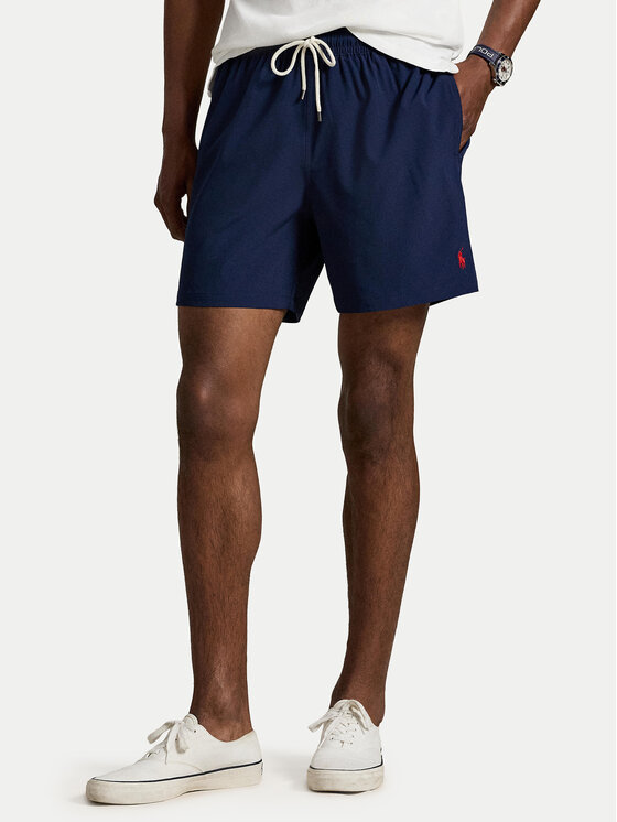 Polo Ralph Lauren Плувни шорти 710907255001 Тъмносин Regular Fit за Мъже цена