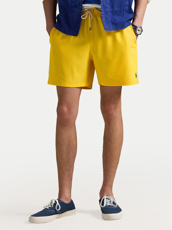 Polo Ralph Lauren Плувни шорти 710957782010 Жълт Classic Fit за Мъже цена