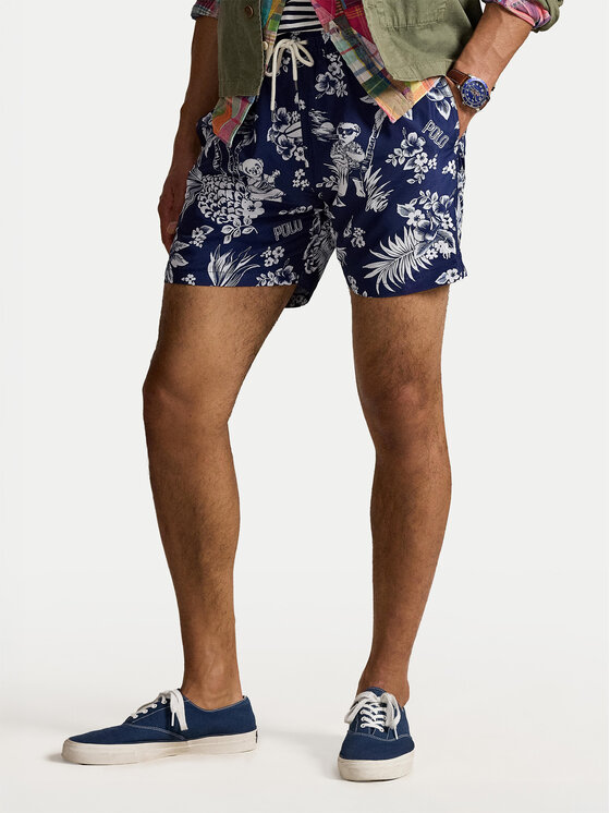 Polo Ralph Lauren Плувни шорти 710963323002 Тъмносин Classic Fit за Мъже цена