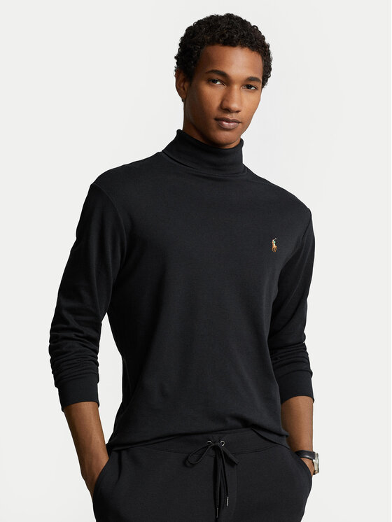 Polo Ralph Lauren Поло 710760126001 Черен Regular Fit за Мъже цена