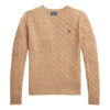 Polo Ralph Lauren Пуловер 211971865002 Бежов Slim Fit за Жени цена