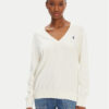 Polo Ralph Lauren Пуловер 211972105002 Екрю Straight Fit за Жени цена