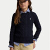 Polo Ralph Lauren Пуловер 313901316009 Тъмносин Regular Fit за Момичета цена