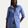 Polo Ralph Lauren Риза 211941509001 Син Slim Fit за Жени цена