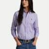 Polo Ralph Lauren Риза 211941509003 Виолетов Slim Fit за Жени цена