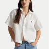 Polo Ralph Lauren Риза 211965847001 Бял Relaxed Fit за Жени цена