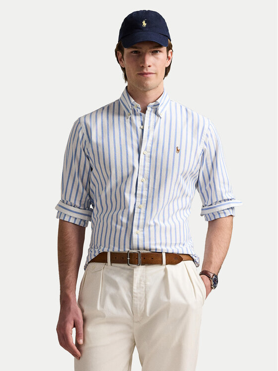 Polo Ralph Lauren Риза 710906622001 Син Custom Fit за Мъже цена