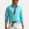 Polo Ralph Lauren Риза 710937993014 Син Custom Fit за Мъже цена