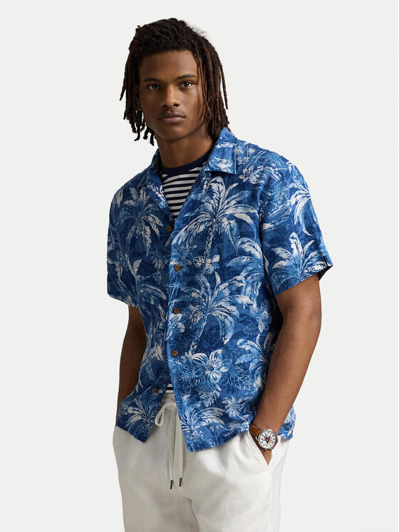 Polo Ralph Lauren Риза 710965897001 Син Classic Fit за Мъже цена