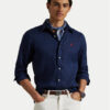 Polo Ralph Lauren Риза 710968915007 Тъмносин Slim Fit за Мъже цена