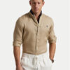 Polo Ralph Lauren Риза 710968925004 Бежов Slim Fit за Мъже цена