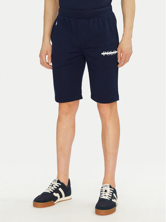 Polo Ralph Lauren Спортни шорти 714966107003 Тъмносин Regular Fit за Мъже цена