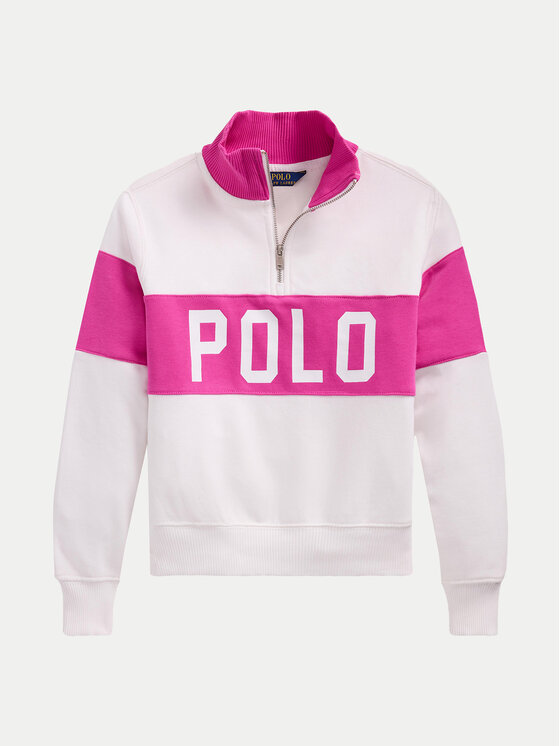 Polo Ralph Lauren Суитшърт 313957302001 Розов Regular Fit за Момичета цена