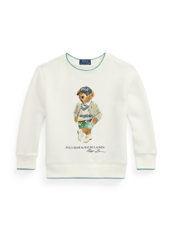 Polo Ralph Lauren Суитшърт 322971483001 Екрю Regular Fit за Момчета цена