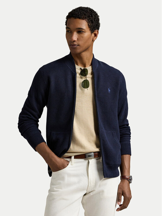 Polo Ralph Lauren Суитшърт 710961158001 Тъмносин Regular Fit за Мъже цена