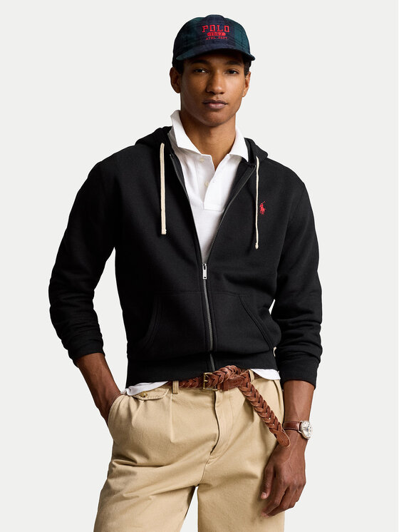 Polo Ralph Lauren Суитшърт Fleece 710813297001 Черен Regular Fit за Мъже цена