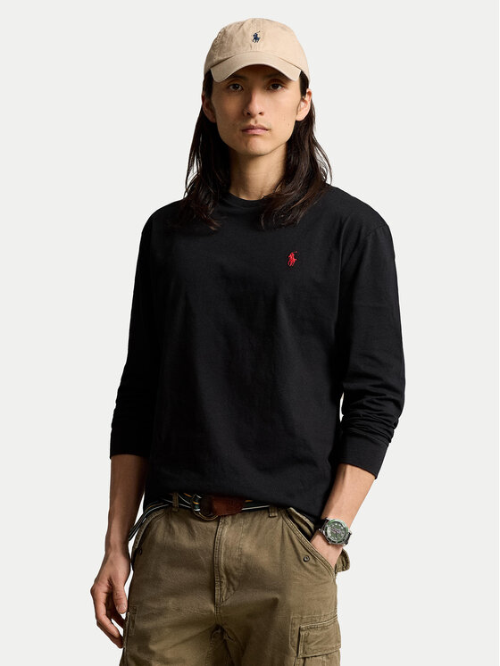 Polo Ralph Lauren Тениска с дълъг ръкав 710671467055 Черен Classic Fit за Мъже цена