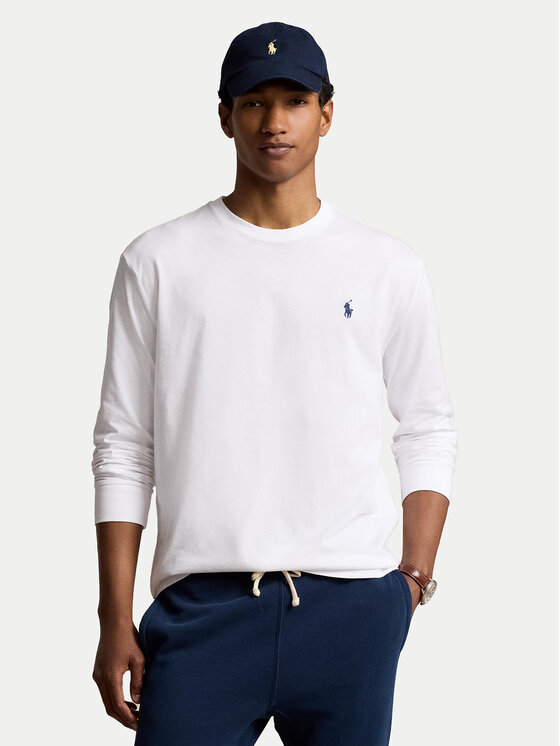Polo Ralph Lauren Тениска с дълъг ръкав 710671467056 Бял Regular Fit за Мъже цена