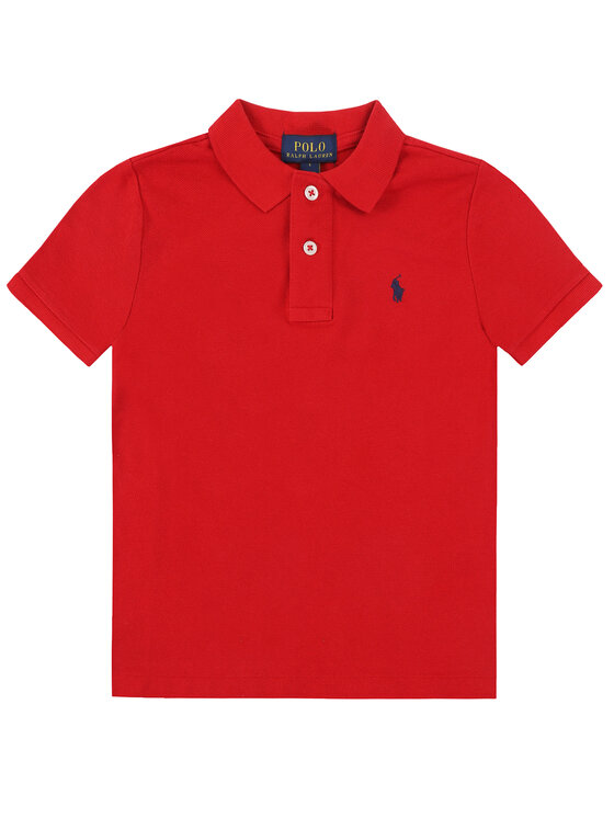Polo Ralph Lauren Тениска с яка и копчета 322603252 Червен Regular Fit за Момчета цена